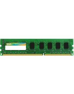 Оперативная память для компьютера 4Gb 1x4Gb PC3 12800 1600MHz DDR3 DIMM CL11 SP004GLLTU160N02 SP004G Silicon power