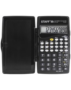 Калькулятор инженерный STF 245 10 разрядный черный 250194 Staff