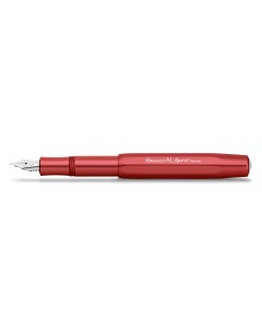Ручка перьевая AL Sport M 0 9 мм корпус красный Kaweco