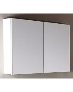 Зеркало шкаф Vallessi 100 с подсветкой белый Armadi art