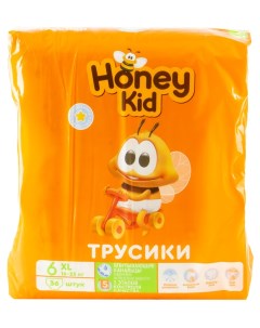 Подгузники трусики Honey kid XL 6 16 25кг 36шт Drylock technologies