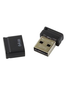 Флешка Qumo NanoDrive USB 2 0 QM64GUD NANO B 64Gb Черная