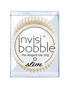 Slim Stay Gold Резинка браслет для волос Invisibobble