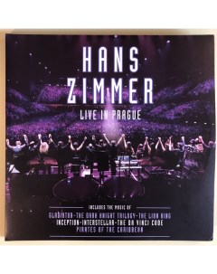 Саундтрек Hans Zimmer LIVE IN PRAGUE COLOURED VINYL 4LP Eagle records