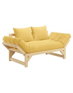 Прямой диван Бари 85 70 см Без пружин Односпальные Диван кровать Желтый 164 Малогабаритные Первый мебельный