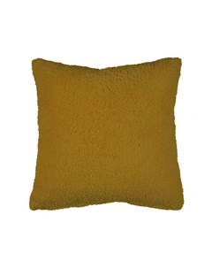 Декоративная подушка Шерпа 18 45 Желтый 45 Инфотекс