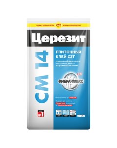 Клей для керам плитки CM 14 Extra 5кг арт 2092164 Ceresit