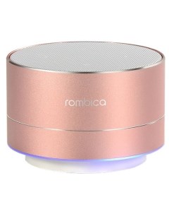Портативная акустика mysound BT 03 3C 3 Вт microSD Bluetooth подсветка розовый SBT 00033 Rombica