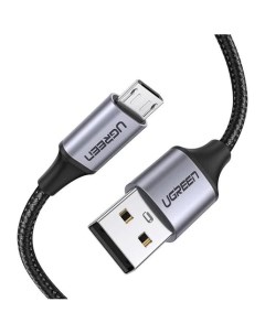 Кабель USB Micro USB 2A быстрая зарядка 1м черный US290 60146 Ugreen