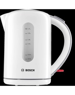 Чайник TWK7601 1 7л 2 2 кВт пластик белый серый Bosch