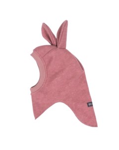 Шапка шлем Bunny розовая Peppihat