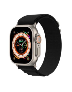 Ремешок для Apple Watch 38 mm Link bracelet черный Alpen
