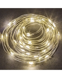 Гирлянда светодиодная Роса теплый белый 3,2 м (80 712) Navigator