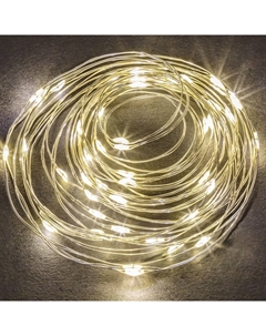 Гирлянда светодиодная Роса теплый белый 5,2 м (80 714) Navigator