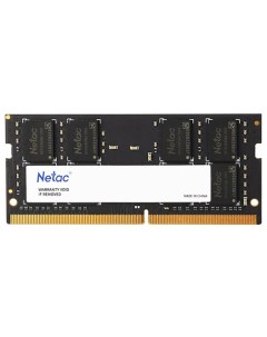Оперативная память NTBSD4N32SP 08 N DDR4 1x8Gb 3200MHz Netac