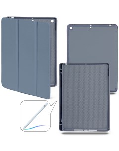 Чехол книжка для iPad 10 2 2019 2020 2021 Smart case Pencil Lavender Grey 5 IS015906 Nobrand