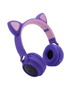 Беспроводные наушники HEADPHONES BT028C Violet 00 00015154 Cat ear