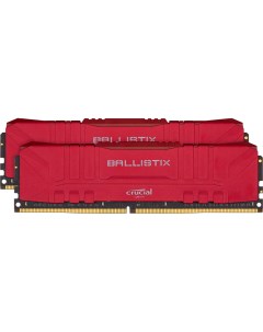 Оперативная память Ballistix BL2K8G32C16U4R Red Crucial