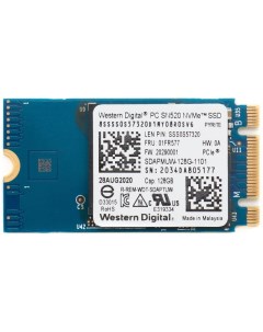 SSD накопитель SN520 M 2 2242 128 ГБ SDAPMUW 128G 1101 Wd