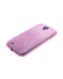 Задняя накладка Thin Series для Samsung Galaxy i9500 SIV розовая Hoco