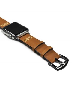 Ремешок для Apple Watch 38 mm Кожа светло коричневый Awei