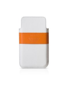 Чехол Mark case для iPhone 5 LR11087 белый оранжевый Laro studio
