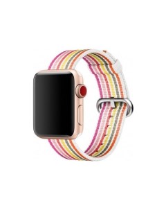 Ремешок для Apple Watch 42 mm new canvas band розовый Awei