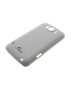 Накладка для HTC Sensation XL серый песок Gecko
