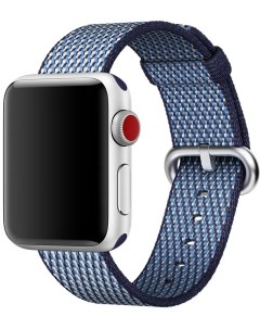 Ремешок для Apple Watch 42 mm Woven Nylon темно синий Unknown