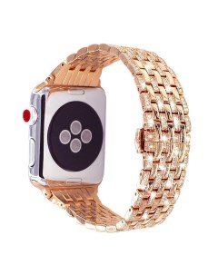 Ремешок для Apple Watch 38mm Diamond розовое золото Unknown