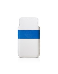 Чехол Mark case для iPhone 4 4S LR11005 белый синий Laro studio