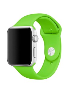 Ремешок для Apple Watch 42 mm Sport band new светло зеленый Unknown