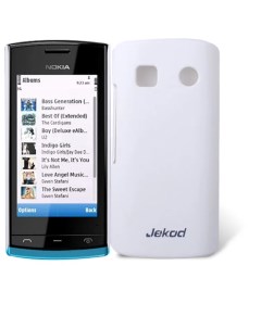 Накладка для Nokia 500 белая Jekod
