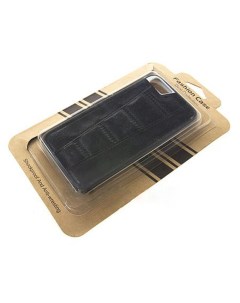 Чехол накладка кожаная для iPhone 6 4 7 черная Fashion case