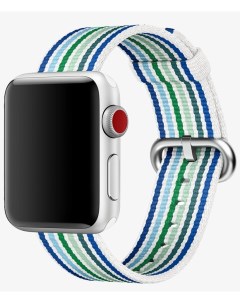 Ремешок для Apple Watch 42 mm new canvas band синий Awei