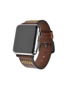 Ремешок для Apple Watch 38 mm кожа коричневый Awei