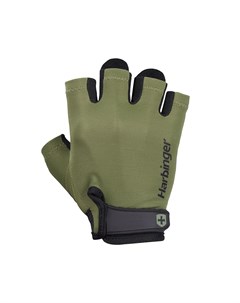 Перчатки для фитнеса Power 2 0 зеленые унисекс размер S Harbinger