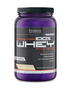 Протеин Prostar Whey 908 гр Vanilla Creme Ultimate nutrition