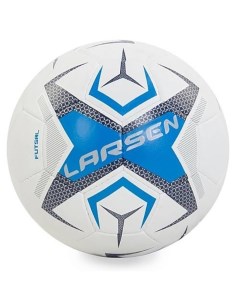 Футбольный мяч Futsal 4 white blue Larsen