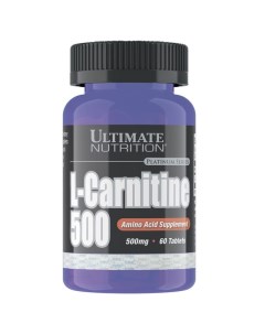 БАД L Carnitine 500 таблетки Ultimate nutrition