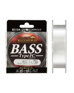 Леска Fluorocarbon Reloaded Bass FC12 lb 3 0 285 mm Gosen