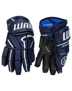 Перчатки хоккейные QR5 Pro GS2 Sr 13 синий Warrior