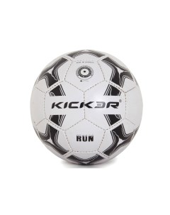Футбольный мяч Run 5 white black Kicker