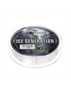 Леска Namazu Ice Generation L 30 м d 0 10 мм test 0 88 кг прозрачная Nobrand