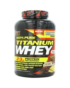 Протеин 100 Pure Titanium Whey шоколадное бисквитное печенье 2270 гр San