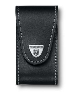 Чехол на ремень для ножа 91 мм Swiss Champ XLT 1 6795 XLT кожаный чёрный Victorinox