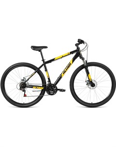 Велосипед AL 29 D 2022 17 черный оранжевый Altair