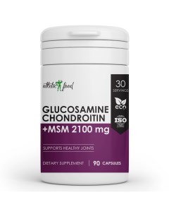 Хондропротектор Glucosamine Chondroitin MSM 2100 mg 90 капсул Atletic food