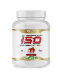 Протеин Iso Protein 900 г strawberry Cult sport nutrition