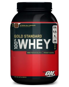 Протеин 100 Whey Gold Standard 908 г extreme milk chocolate Optimum nutrition